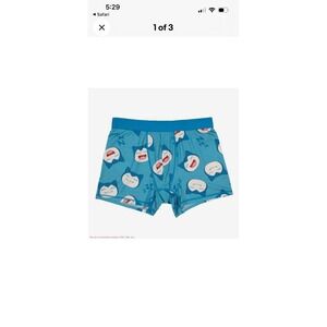 Bioworld‎ Men's Pokemon Snorlax Boxer Briefs Large 36"-38" Blue